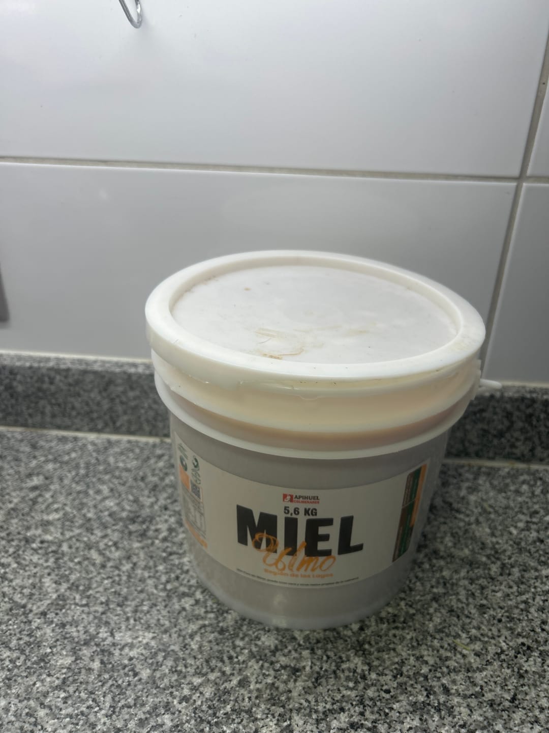 Customer photo review of Balde Miel de Ulmo 5,6 kg