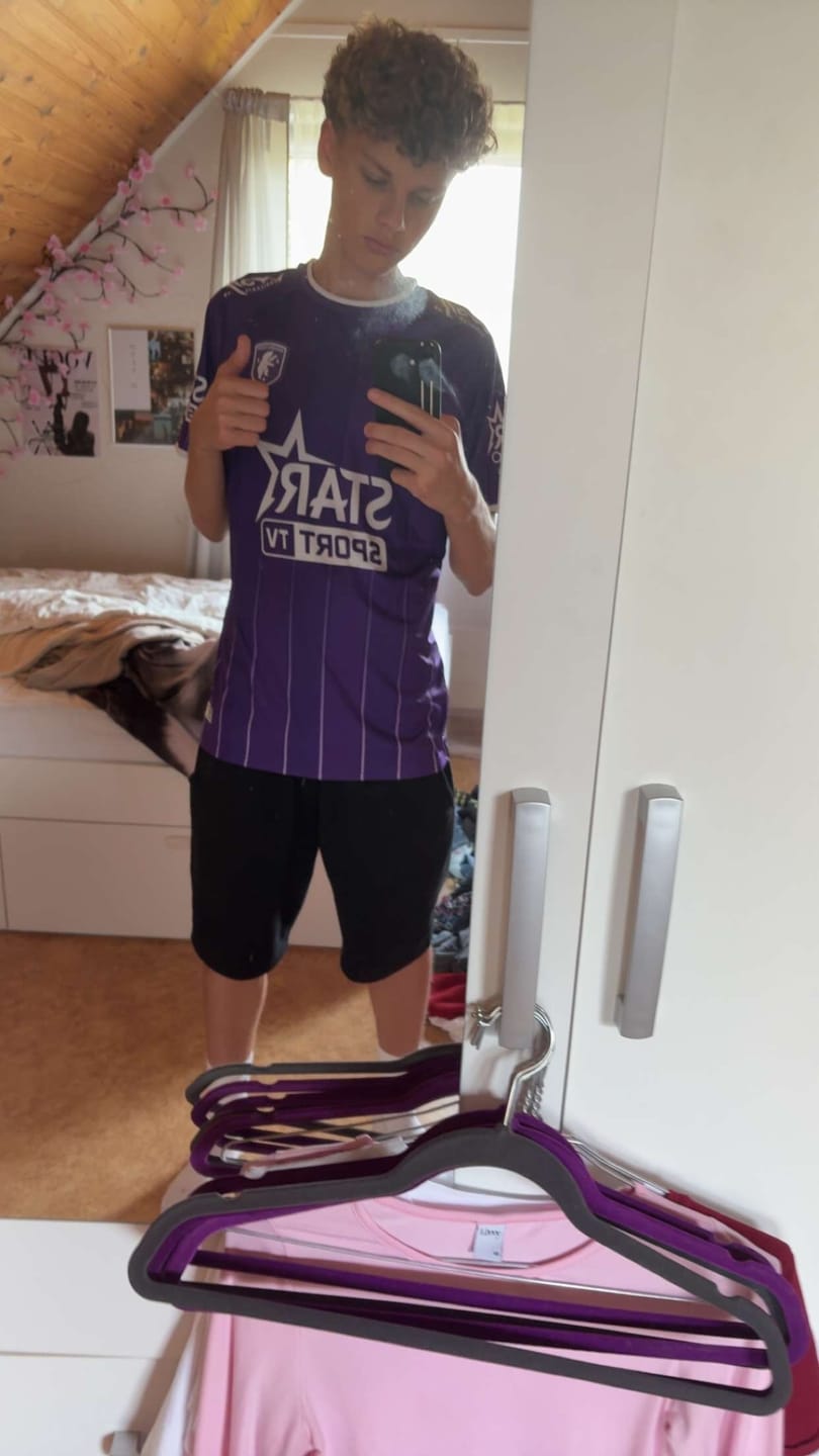 Customer photo review of Premium Football Shirt Mystery Box