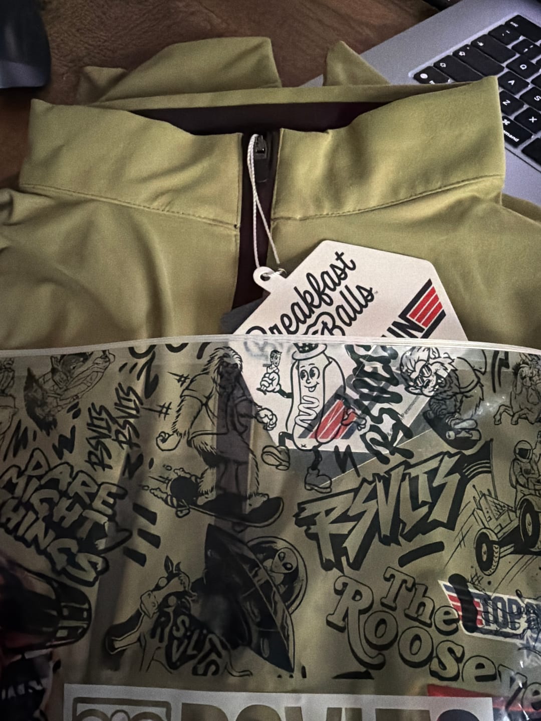 Customer photo review of Top Gun "Danger Zone" – Quarter Zip
