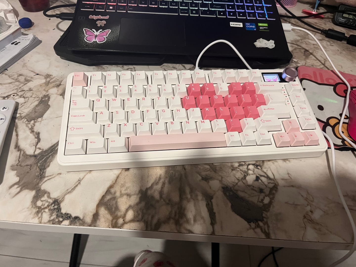 Customer photo review of YUNZII B75 Pro Max Mekanik Klavye