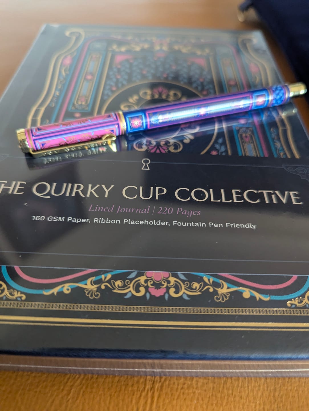Customer photo review of Literati Journal - Royal Blue