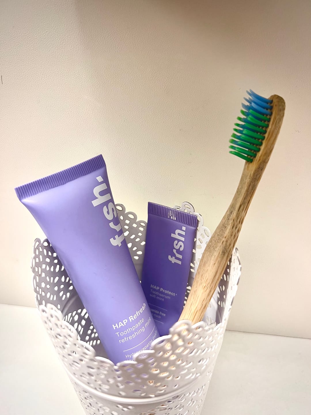 Customer photo review of HAP Refresh Toothpaste
