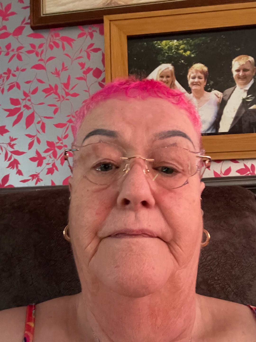 Customer photo review of Flare Eyeglasses