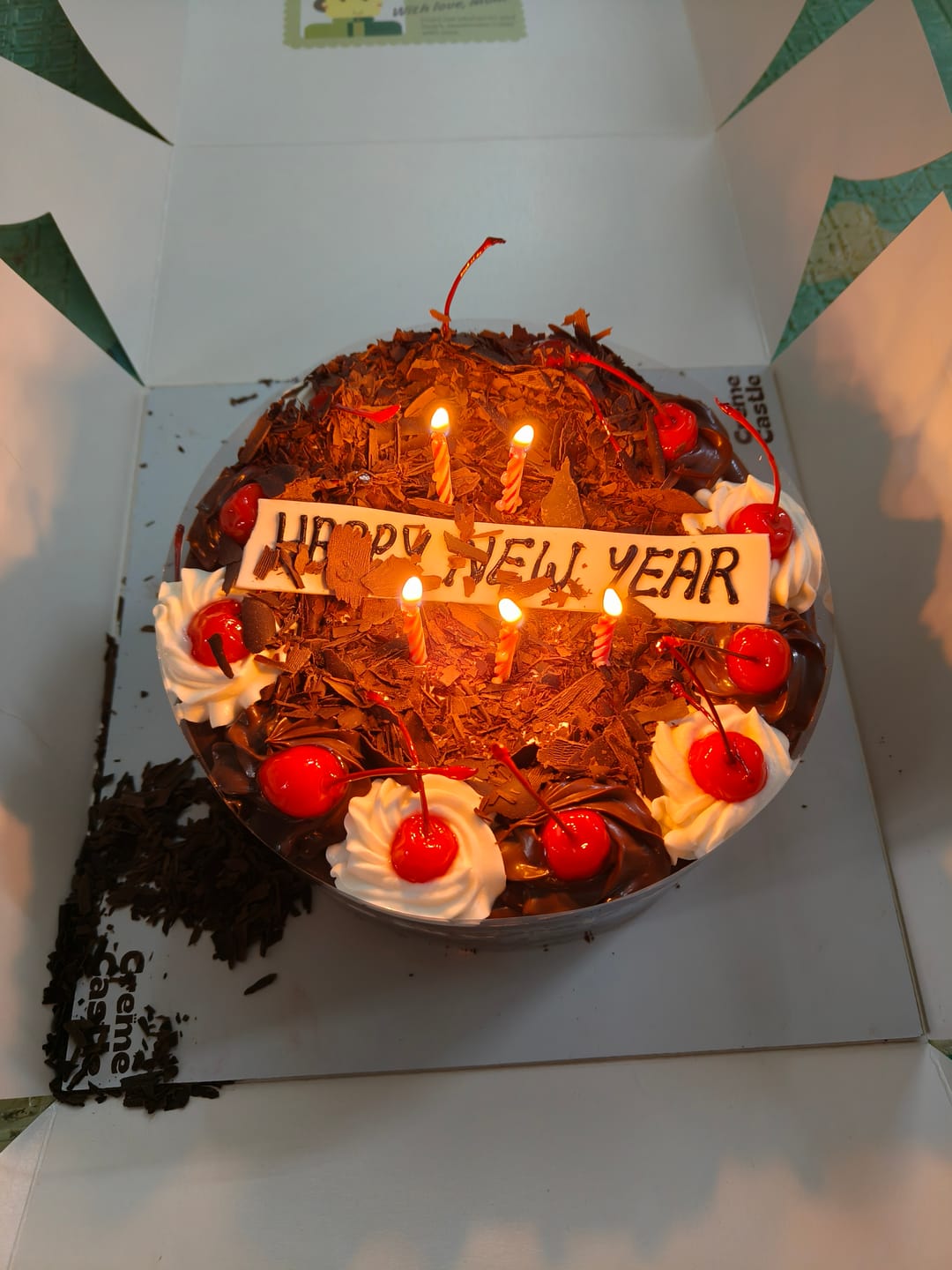 Customer photo review of German Black Forest Cake
