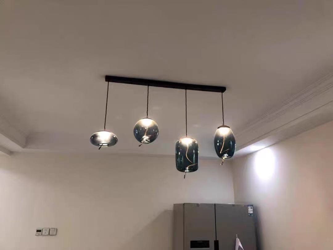 Customer photo review of Clara Glass LED Pendant Light