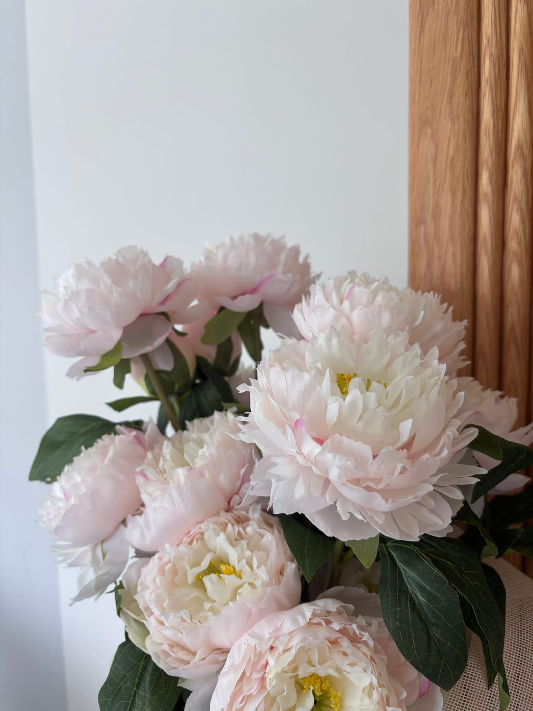 Customer photo review of Zijden Pioenrozen - Lichtroze