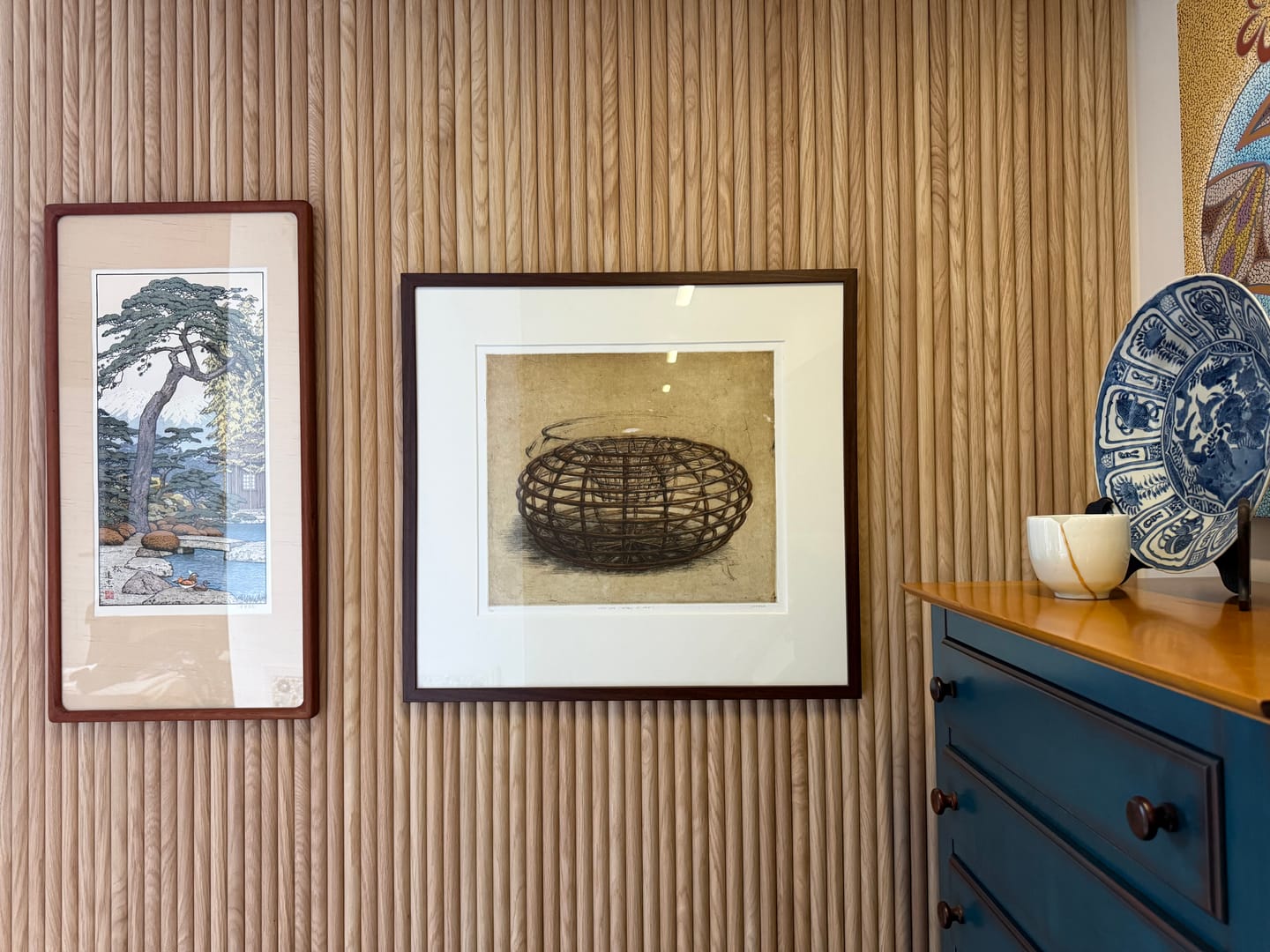 Customer photo review of Oak Round | Fluted Panel 2.8M