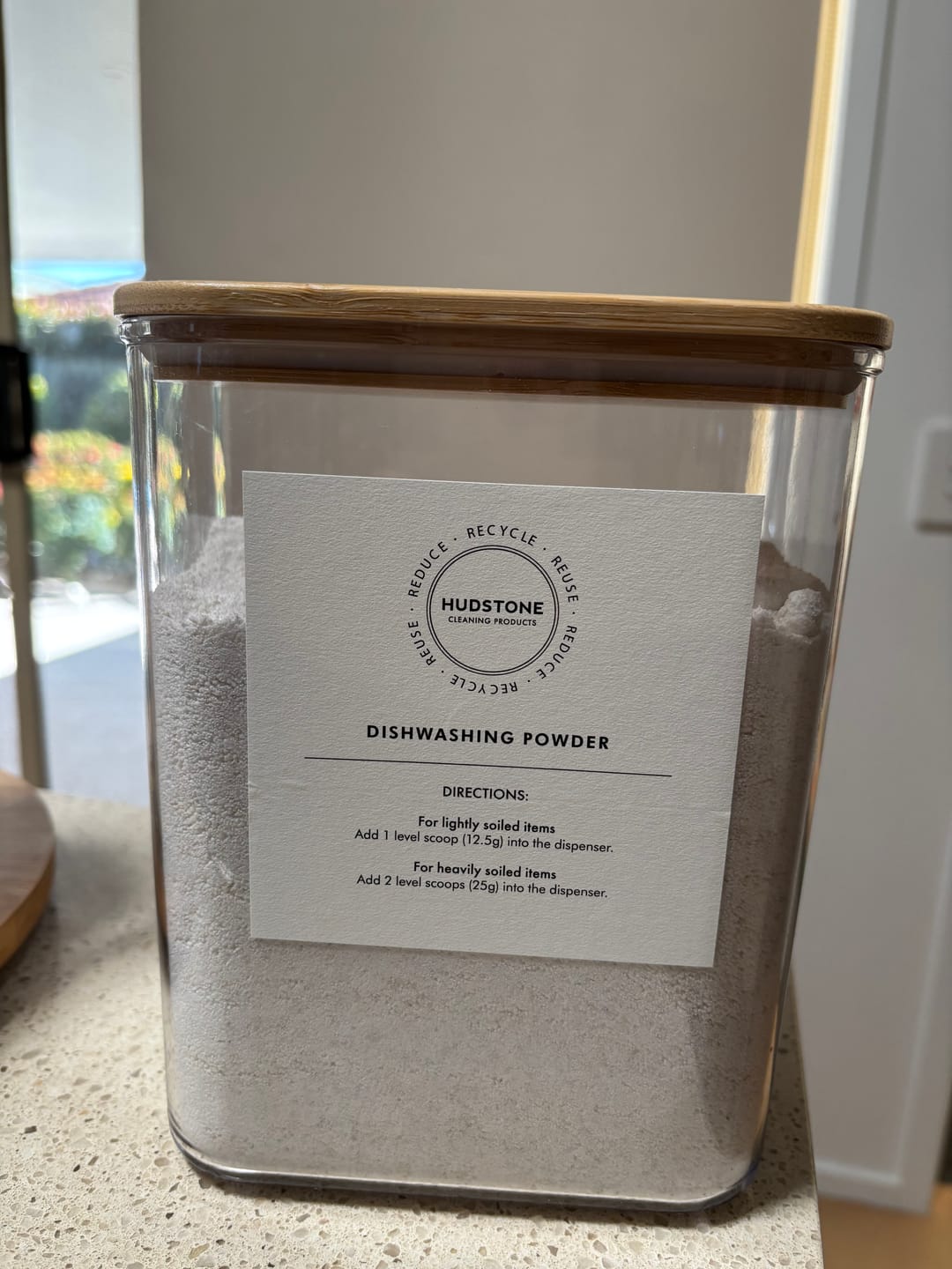 Customer photo review of Dishwashing Powder