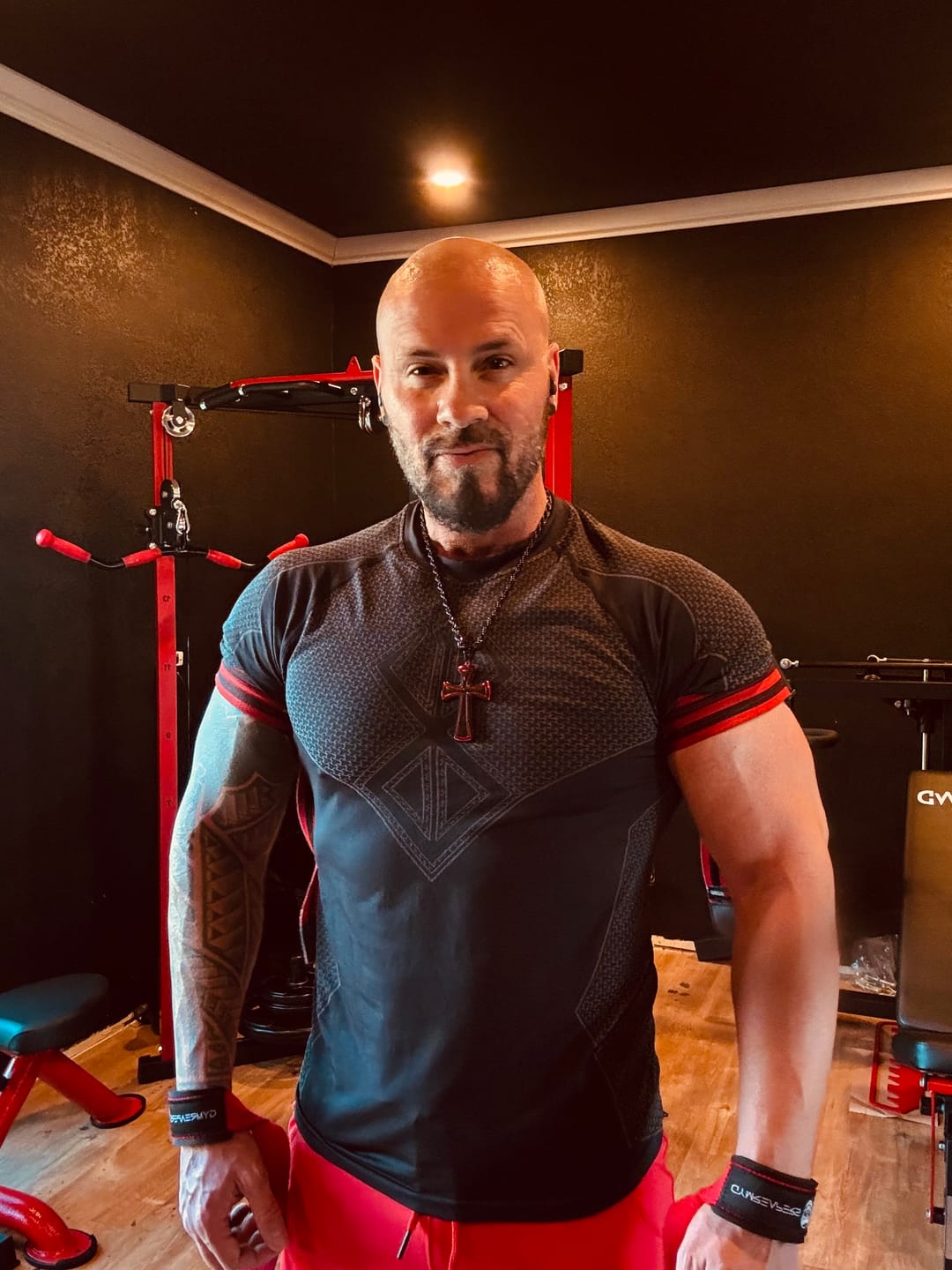 Customer photo review of Tormented Compression Tee