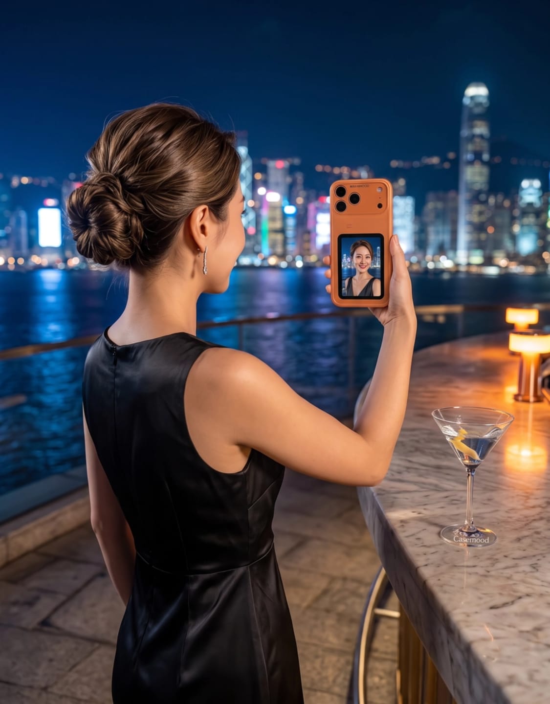 Customer photo review of Casemood AnyScreen | Revolutionary Dual Touchable Screen Smart Phone Case