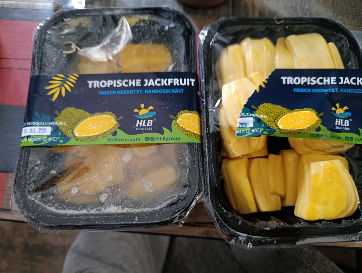 Customer photo review of Frische Jackfruit Handgeschält (MHD 19.07.26)