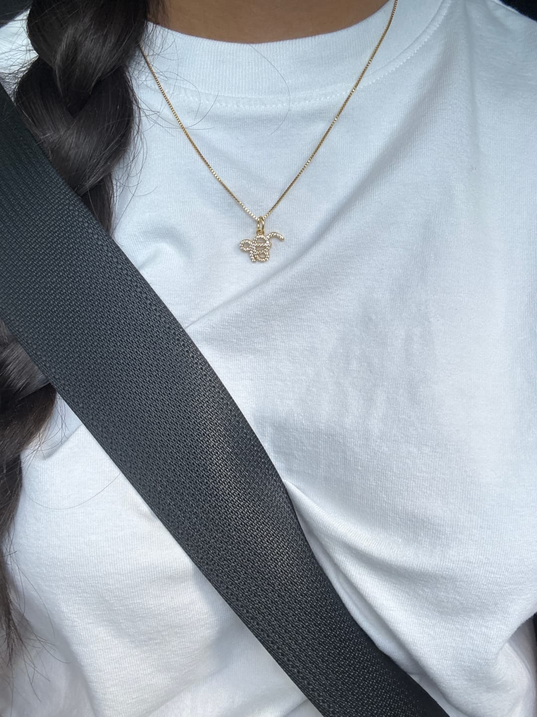 Customer photo review of Ik Onkar Manifestation Necklace