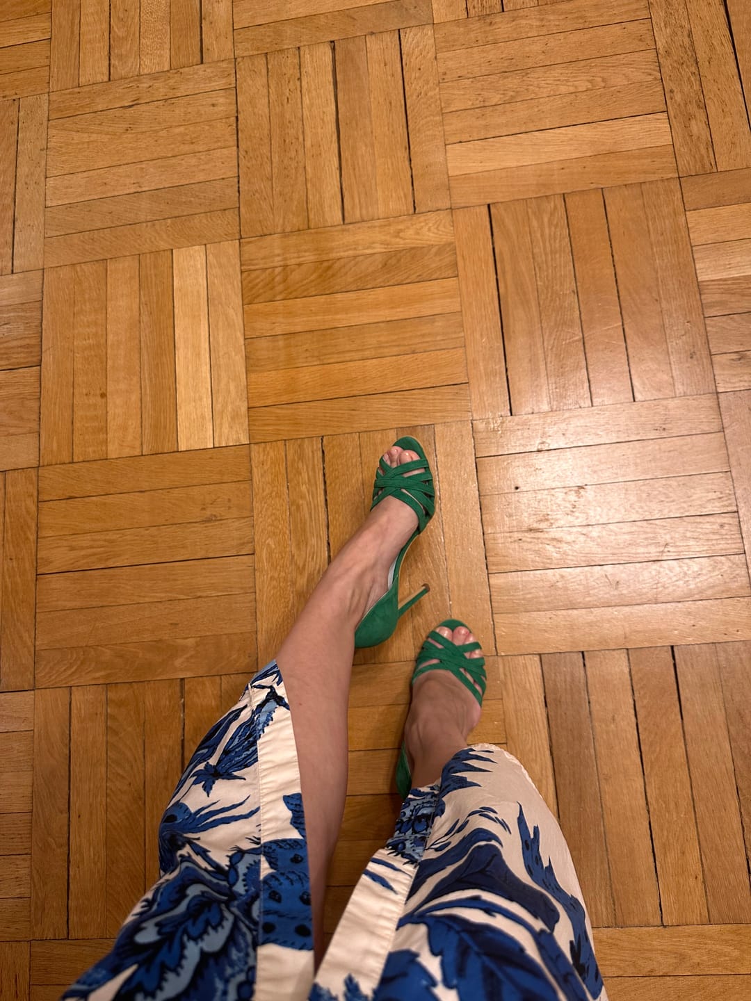 Customer photo review of Sandale Always Sassy Verde