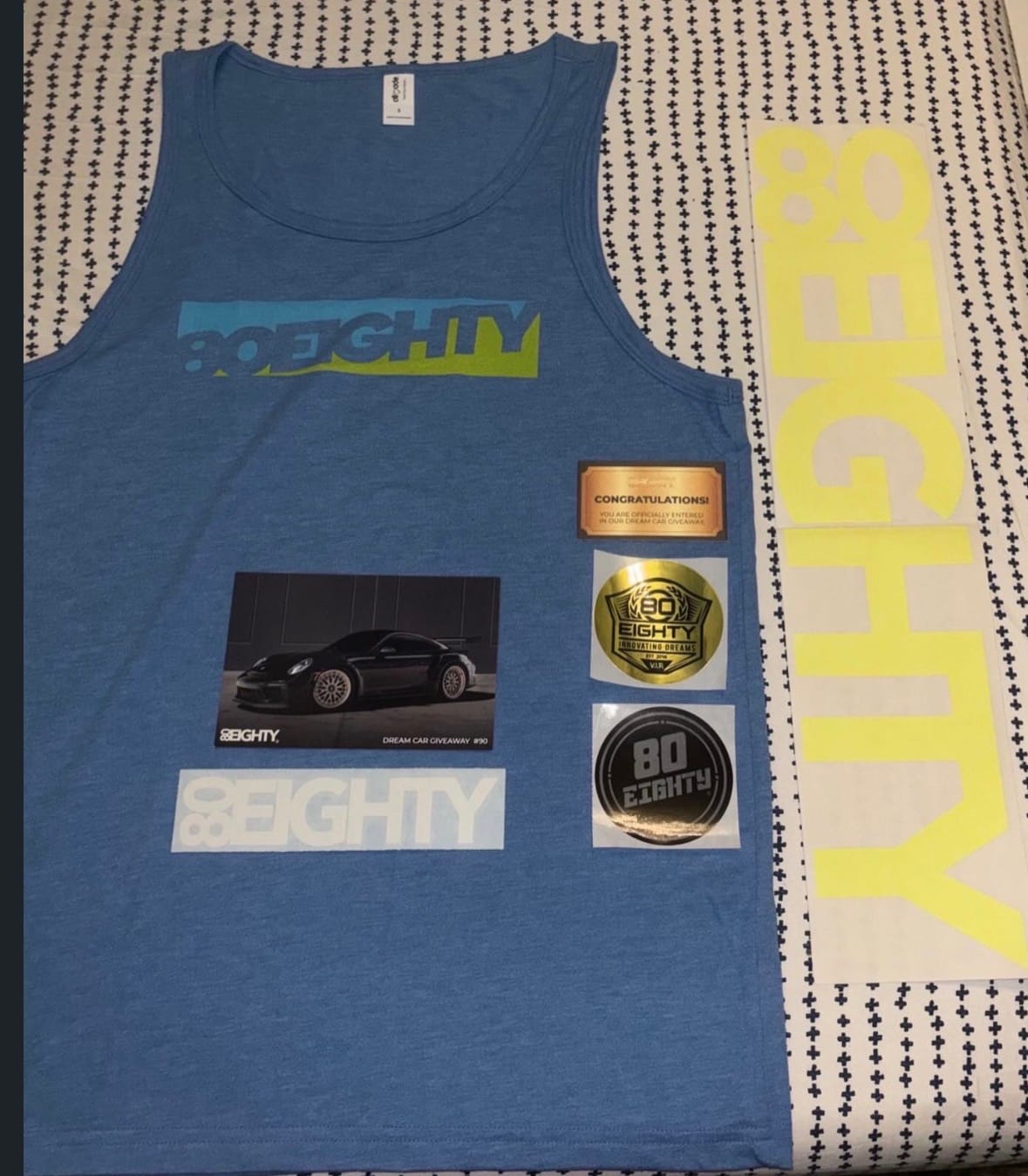 Customer photo review of 80Eighty® Azure Tank