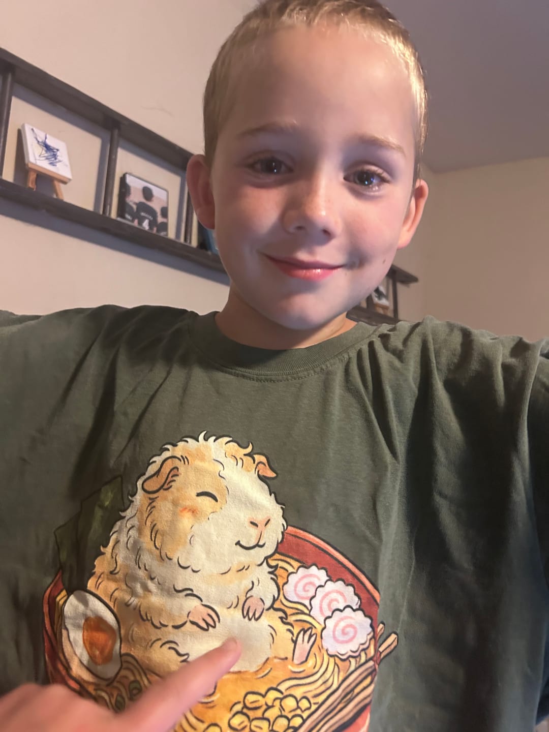 Customer photo review of Ramen Special T-shirt