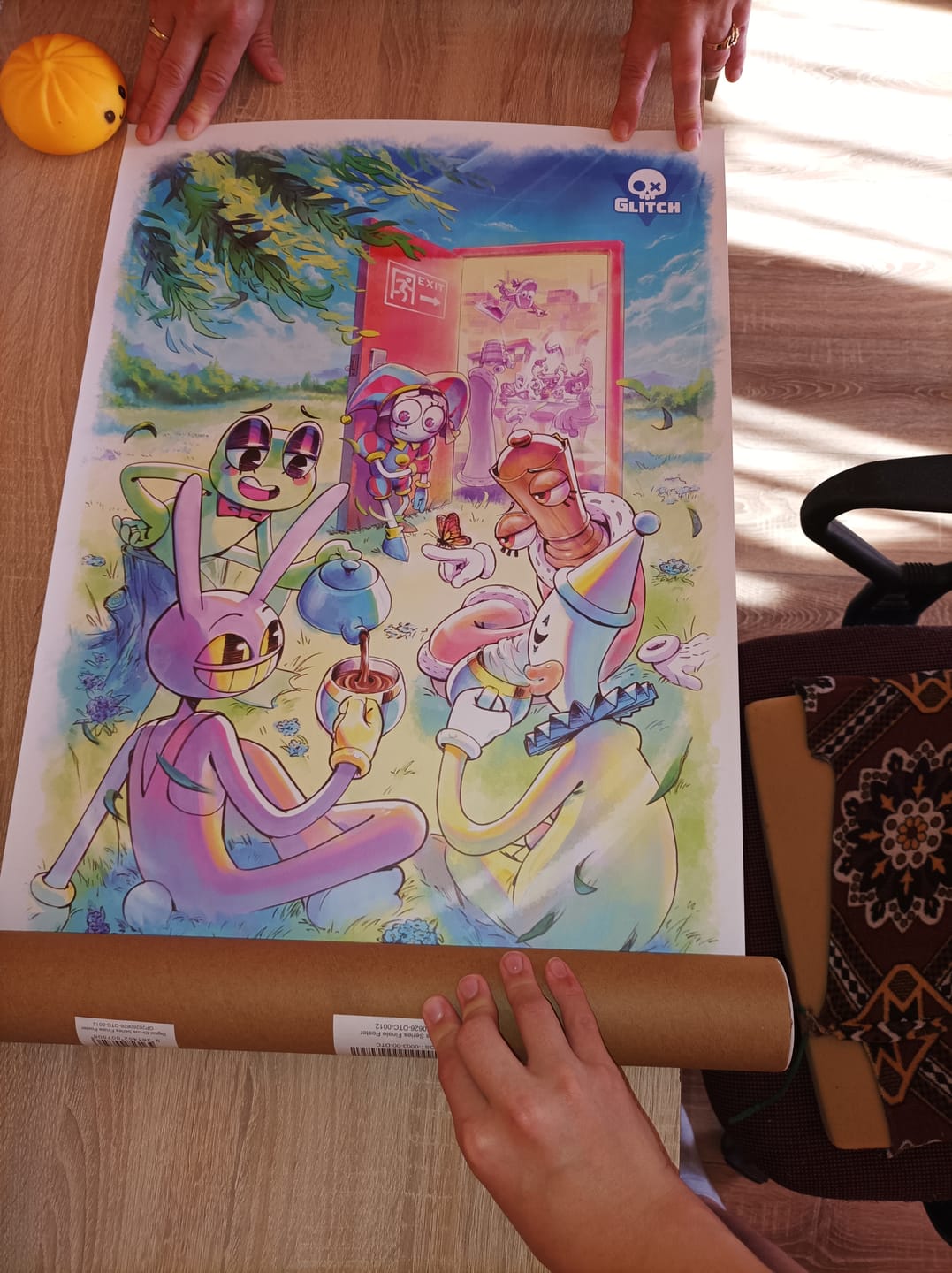 Customer photo review of The Amazing Digital Circus Finale Poster