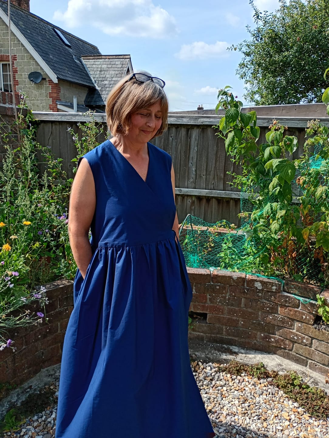 Customer photo review of Plain Rose & Hubble Cotton Poplin Fabric