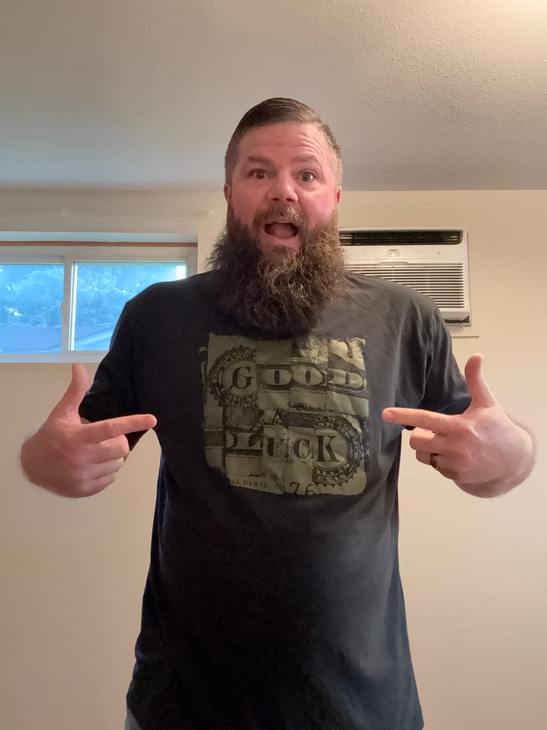 Customer photo review of Good Luck Tee
