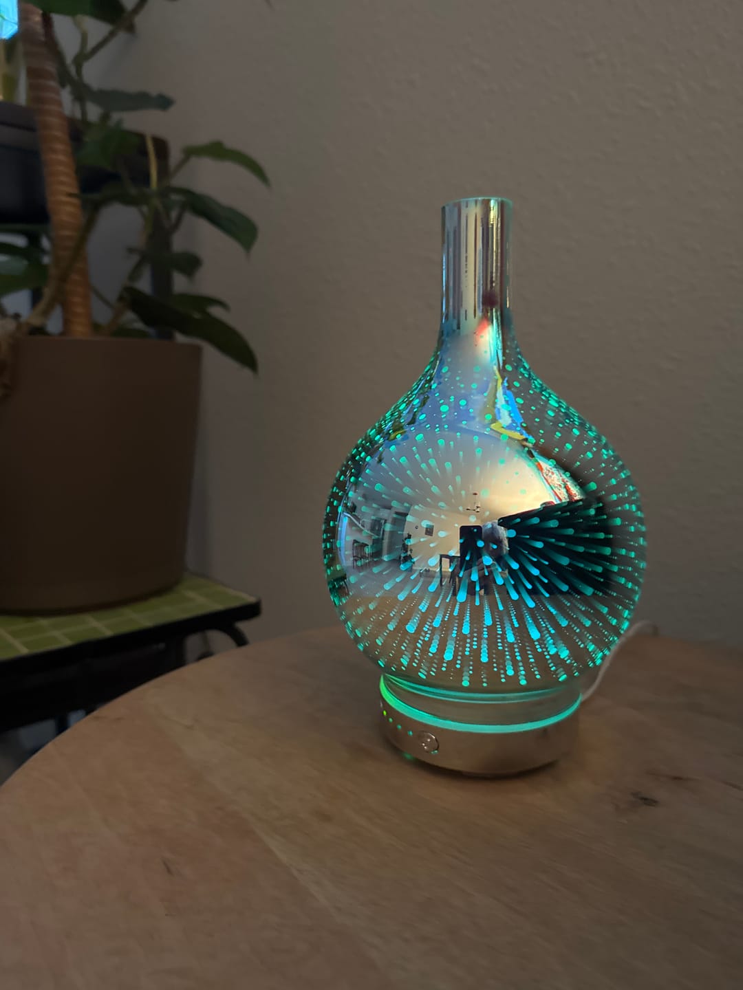 Customer photo review of Oil Aroma Diffuser 3D Glass