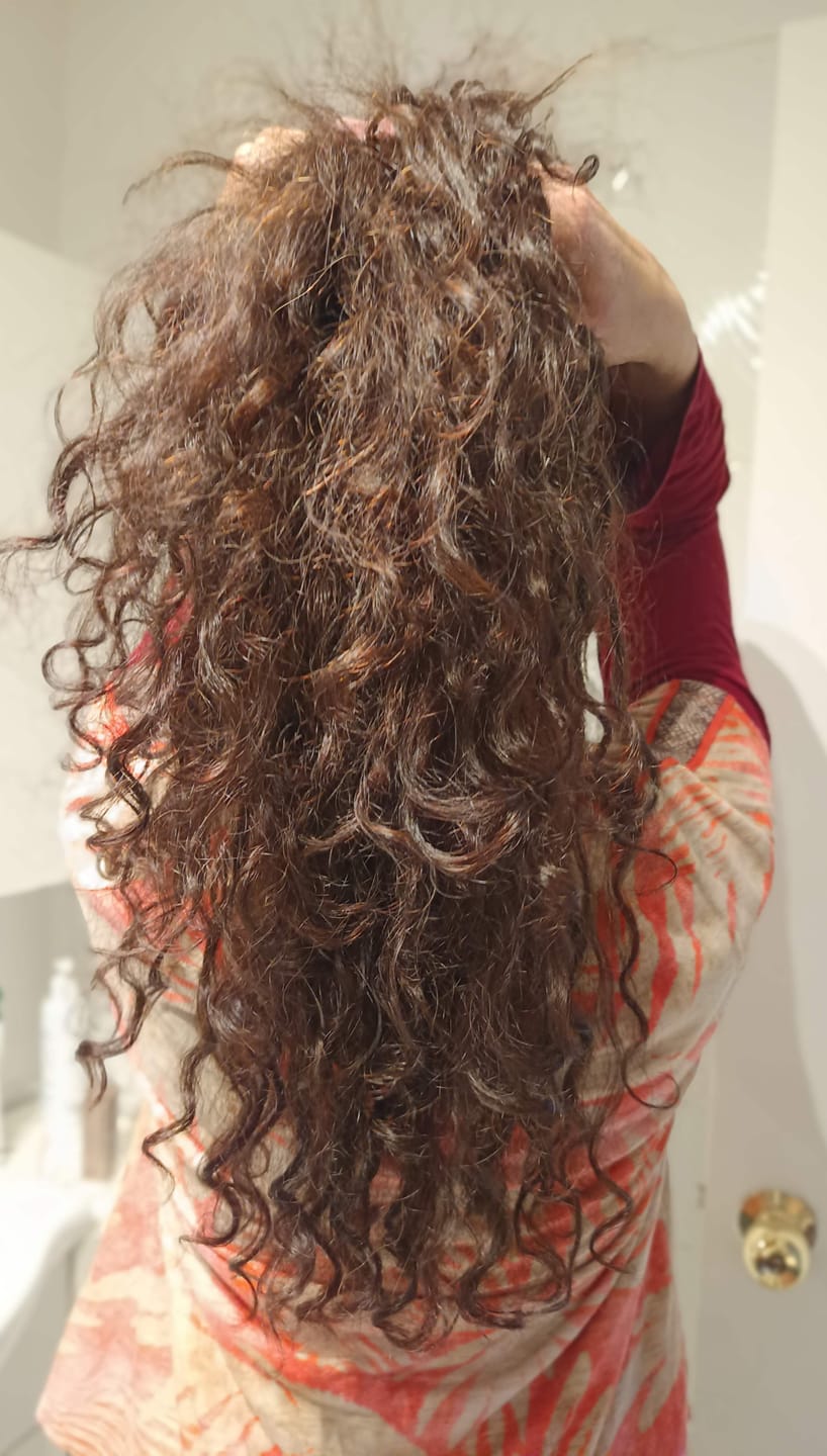 Customer photo review of Hidratox, tratamiento efecto bótox capilar instantáneo