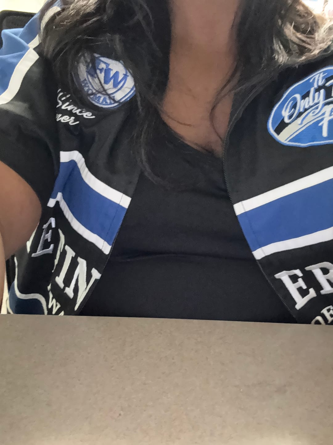 Customer photo review of The Finer Way Mechanic Jacket - Black