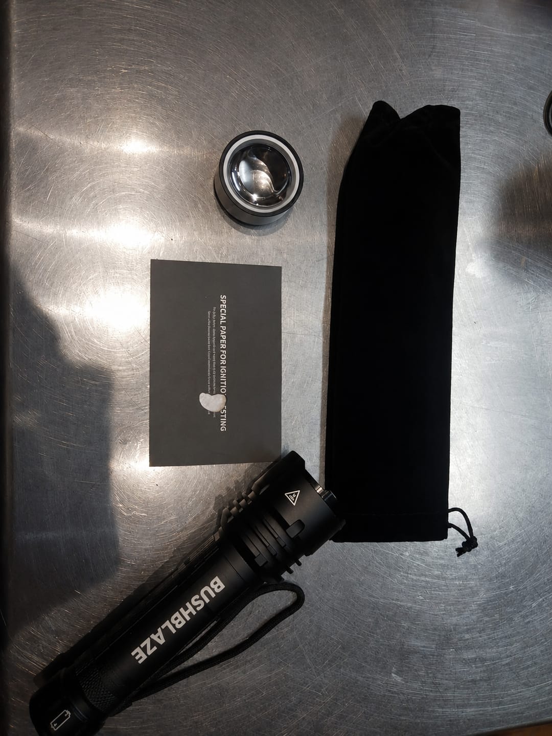 Customer photo review of BUSHBLAZE™ TACTICAL FLASHLIGHT