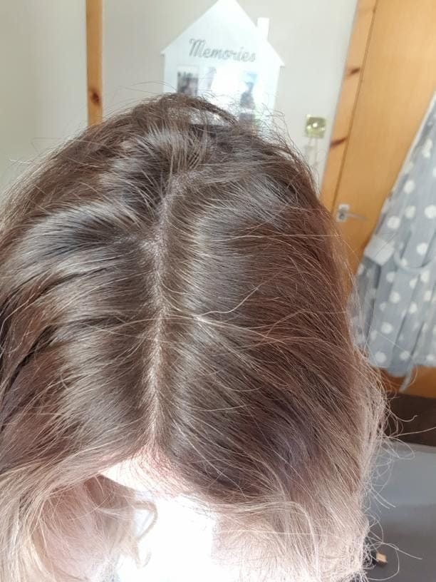 Customer photo review of Grau-Abdeck Farbshampoo