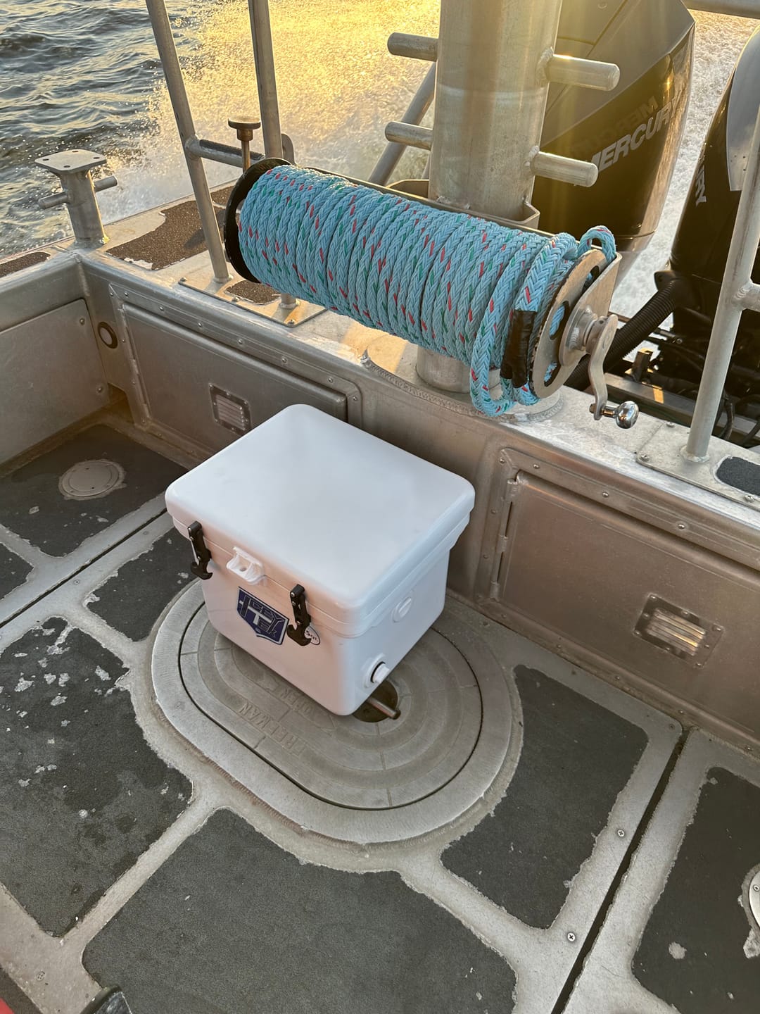 Customer photo review of ICEY-TEK 25 Quart Cooler
