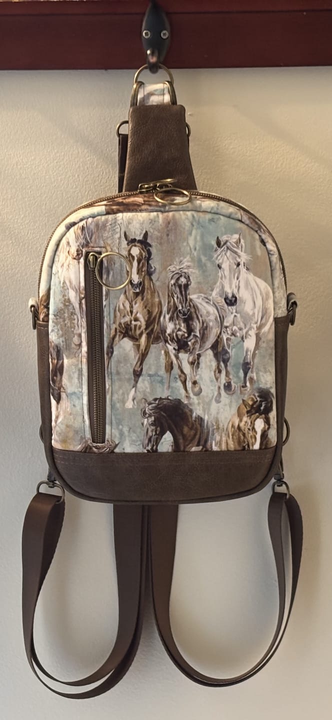 Customer photo review of English Saddle - Windsor Faux Leather