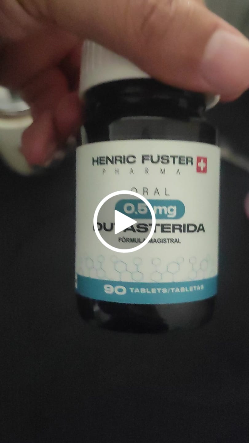 Customer video review of Dutasterida 0.5 mg con 90 tabletas tratamiento para 90 dias