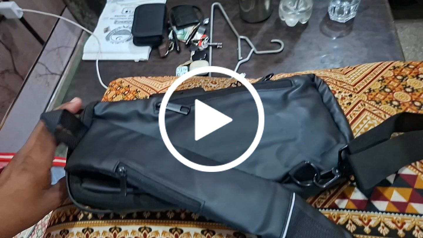 Customer video review of Fashion Imported Shoulder Bag