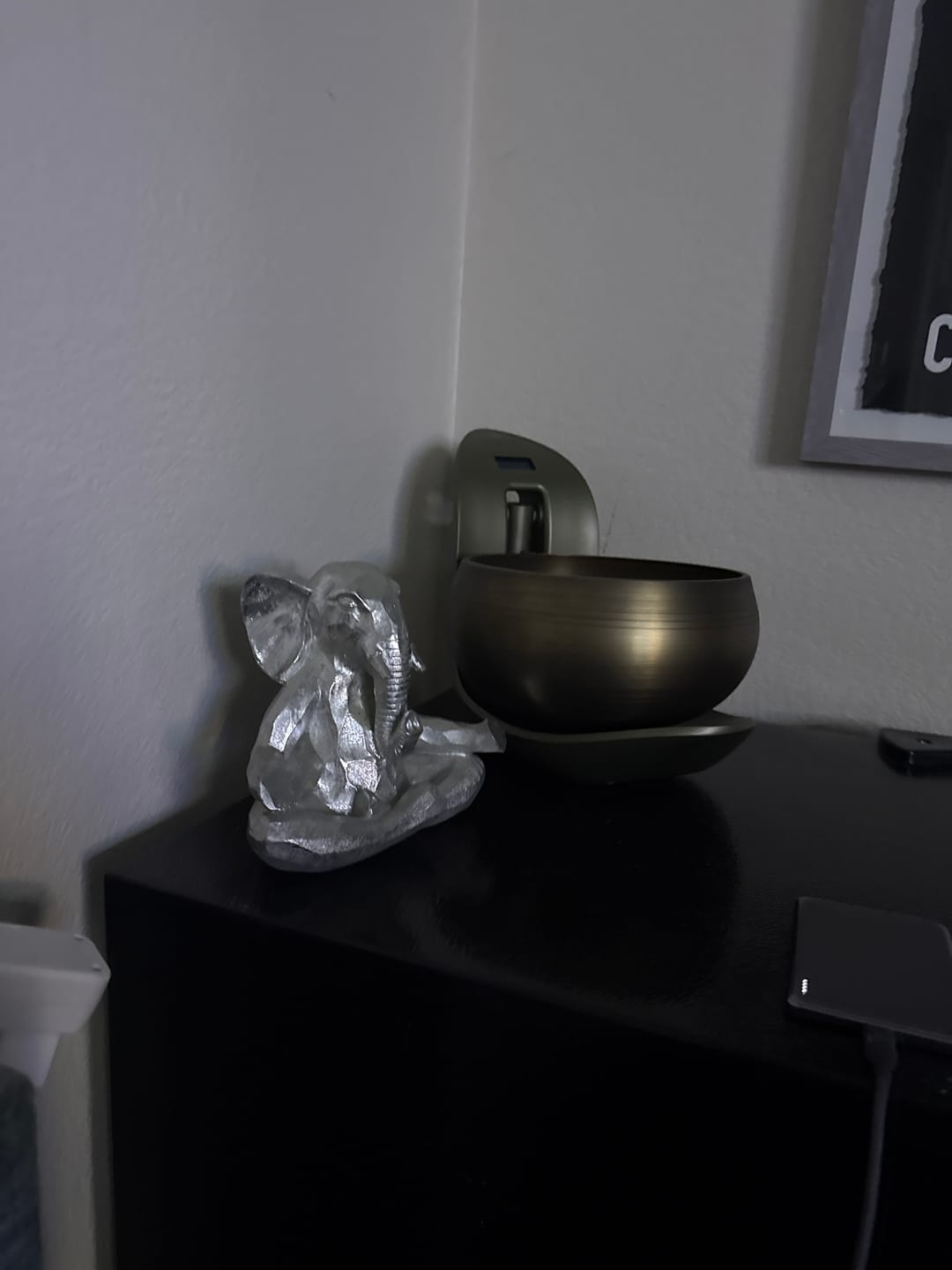 Customer photo review of Lemofuta Automatic Singing Bowl Smart Tibetan Meditation Instrument