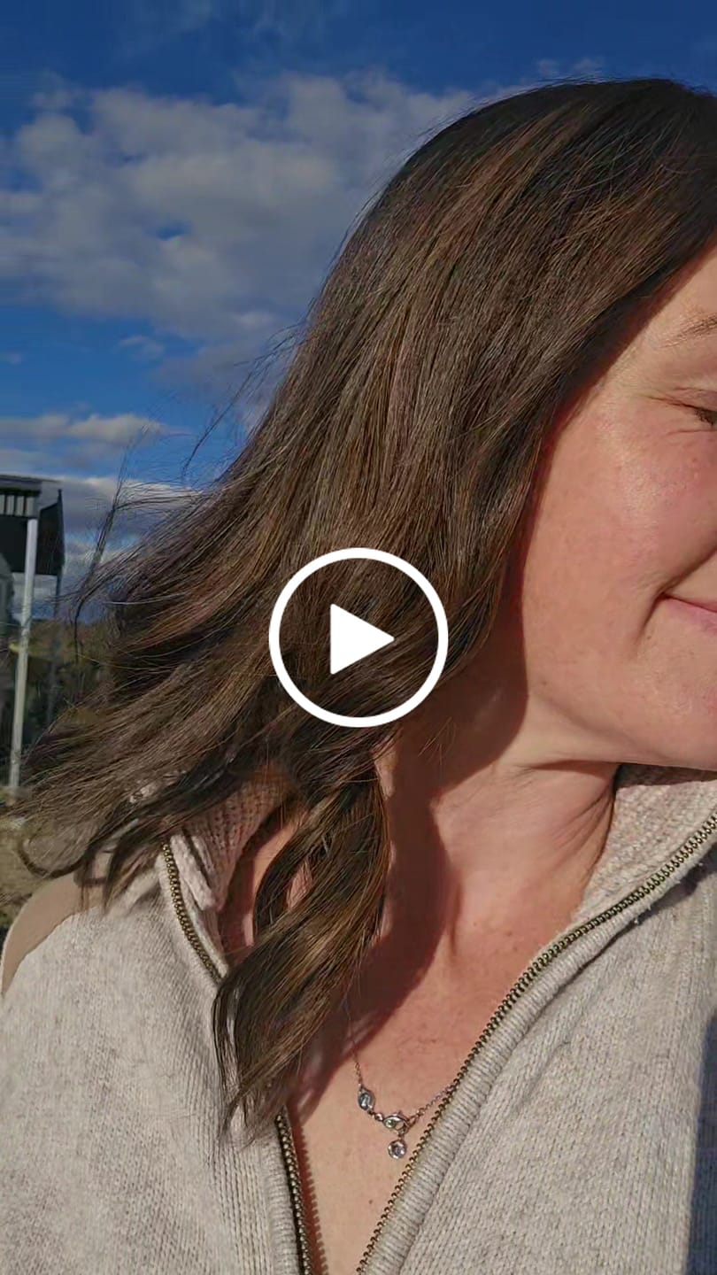 Customer video review of Dark Roast // Illusion Lace Topper