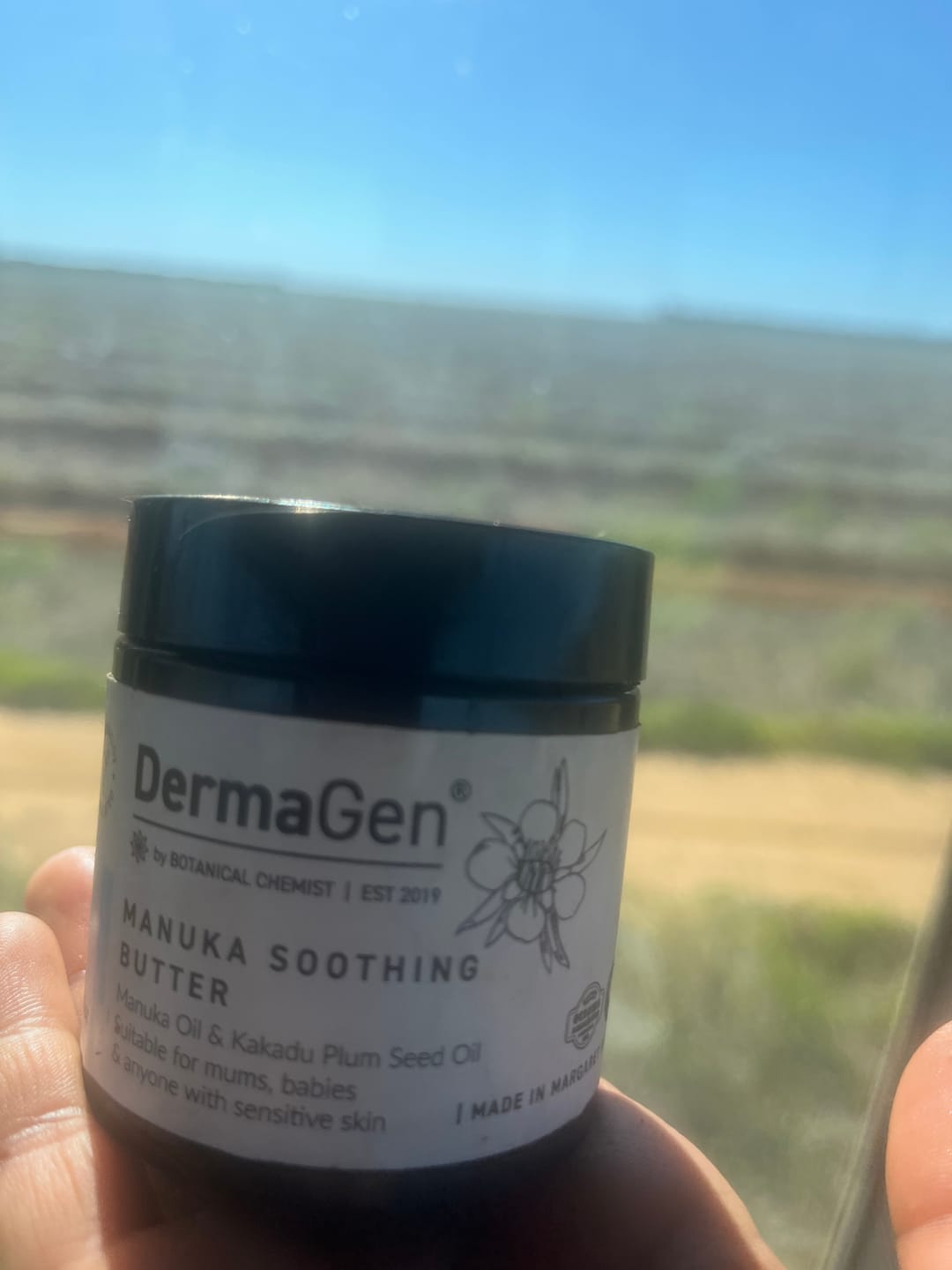 Customer photo review of DermaGen Manuka Soothing Butter