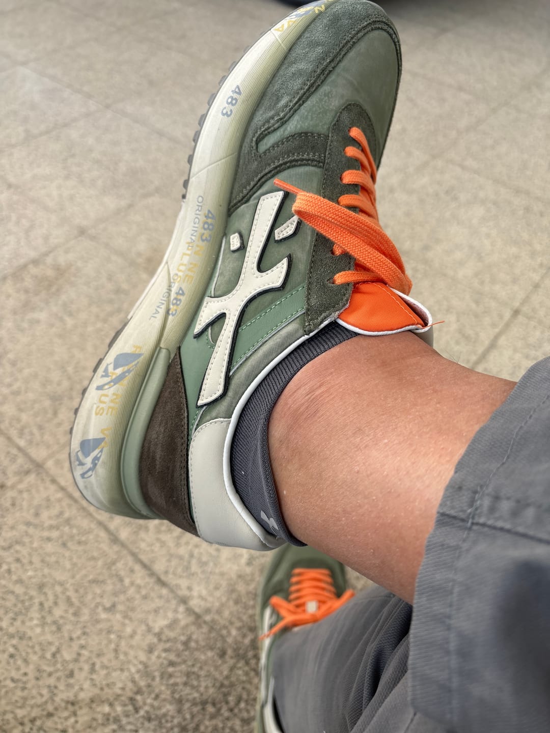 Customer photo review of Sneakers Mick 7244 Verde