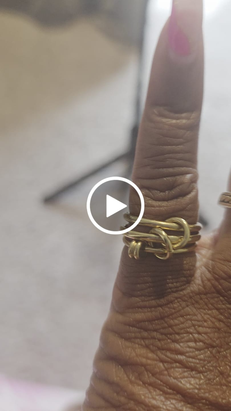 Customer video review of Amaretti Ring