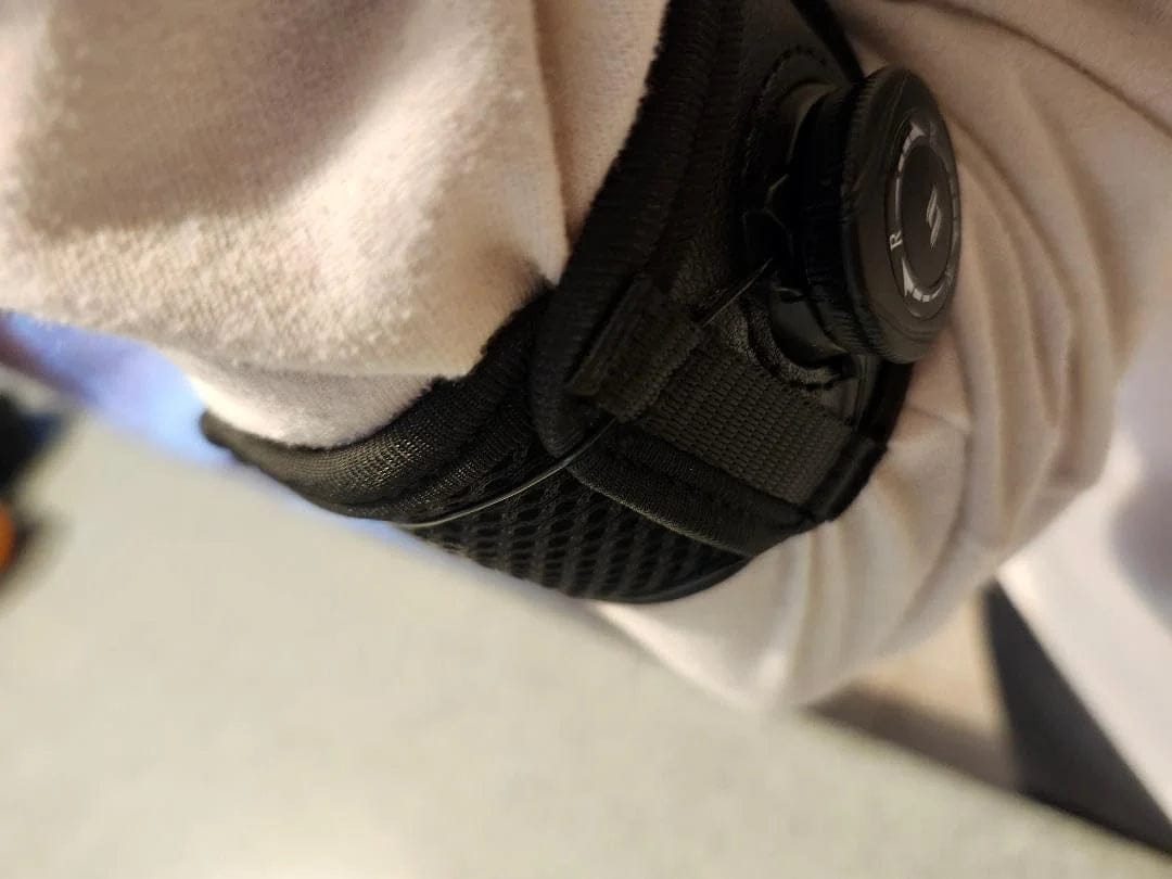 Customer photo review of Knob Adjustment Elbow Brace