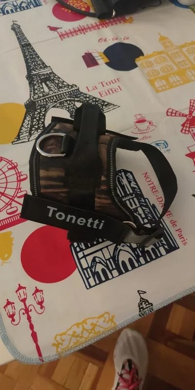 Customer photo review of Pettorina Regolabile Cane Sicura