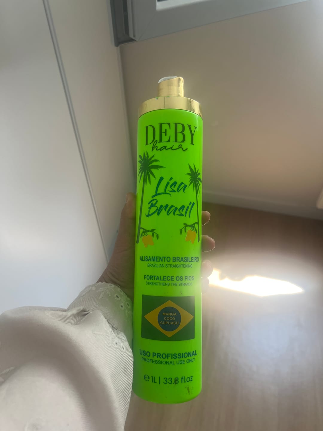 Customer photo review of Lissage Brésilien Deby Hair Lisa Brasil
