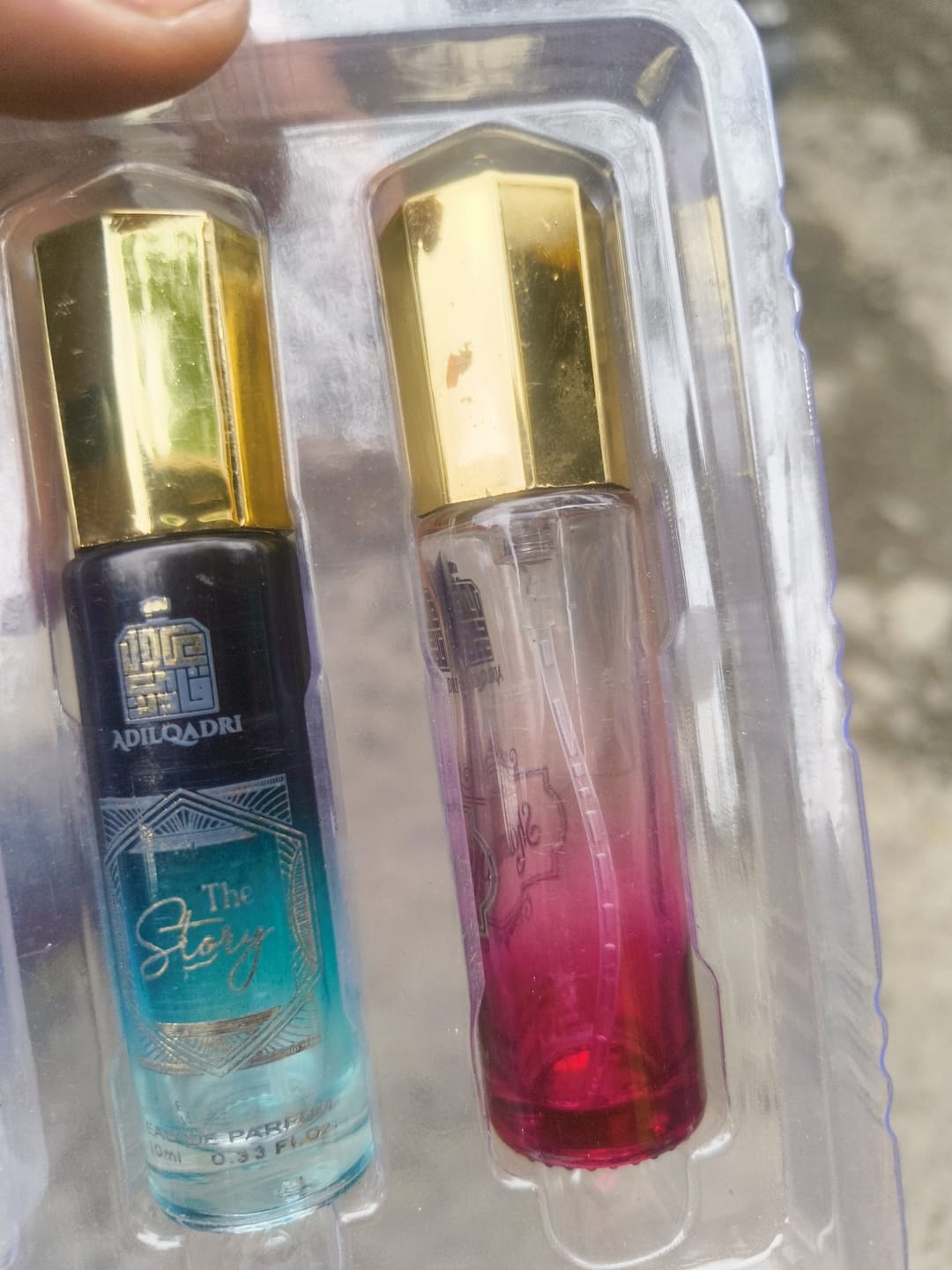 Customer photo review of Perfume Gift Set 4 Pcs Premium Perfume Spray