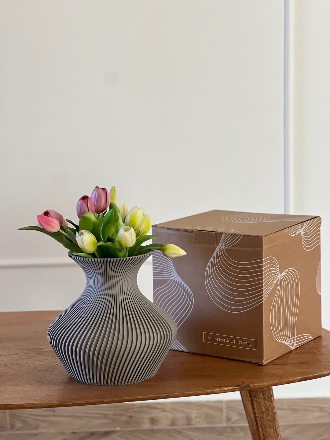 Customer photo review of Vaso Bouquet Mezzaluna