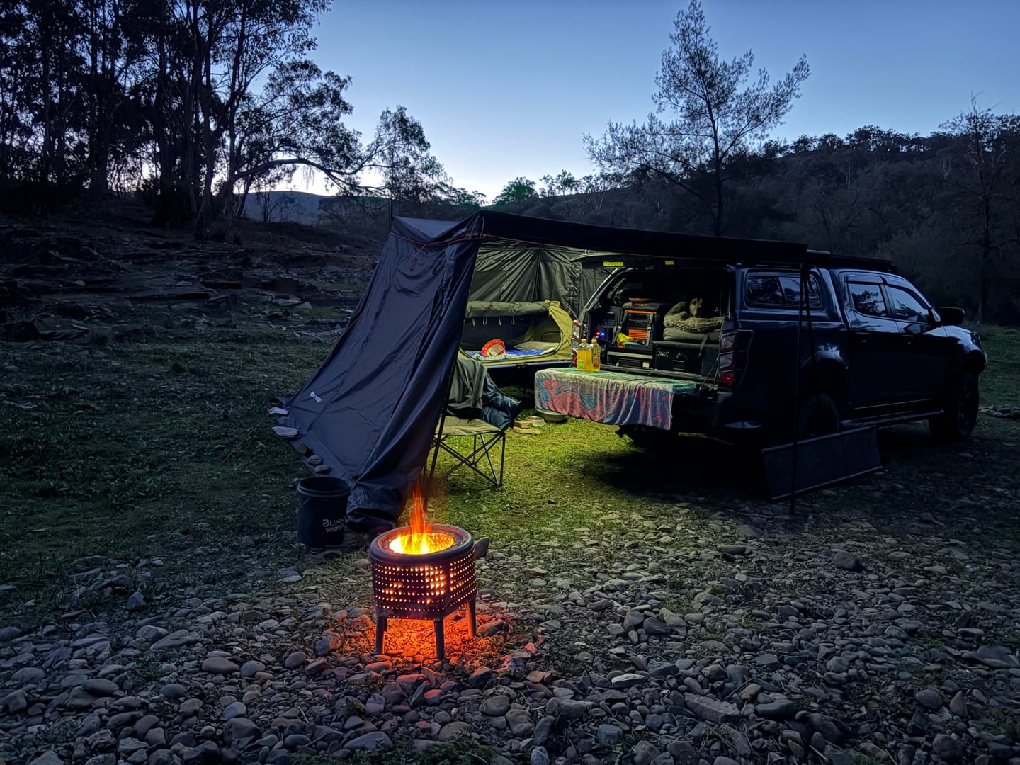 Customer photo review of OPENROAD 270 Awning Side Walls