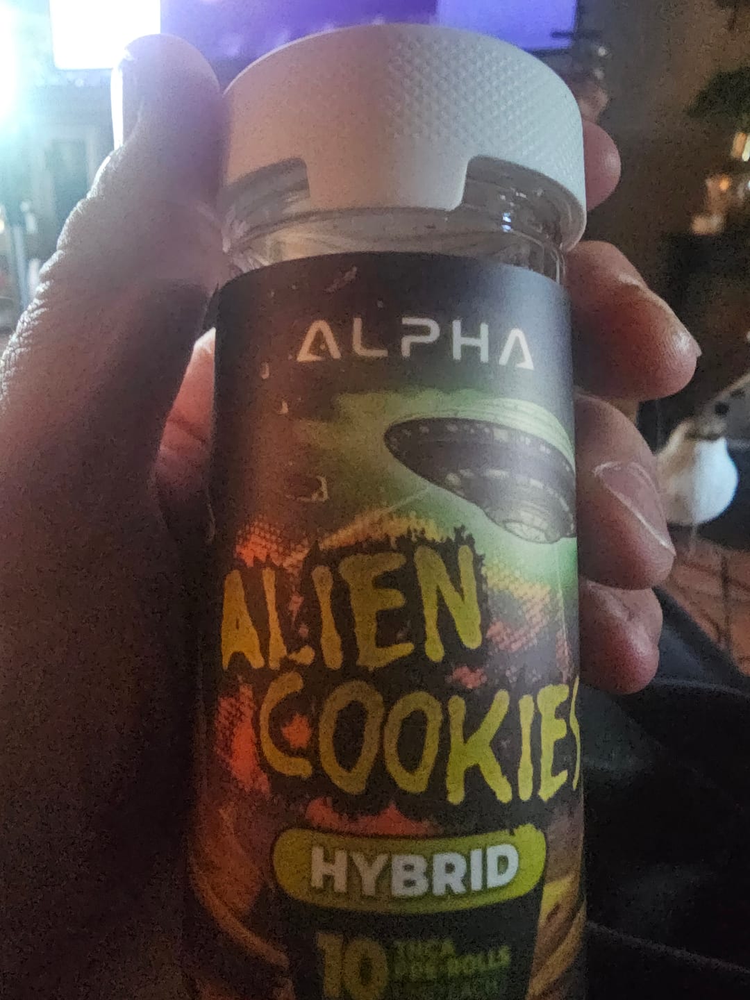 Customer photo review of Alien Cookies THCa Pre Rolls 10 Pack 12.5g 🟢 Hybrid
