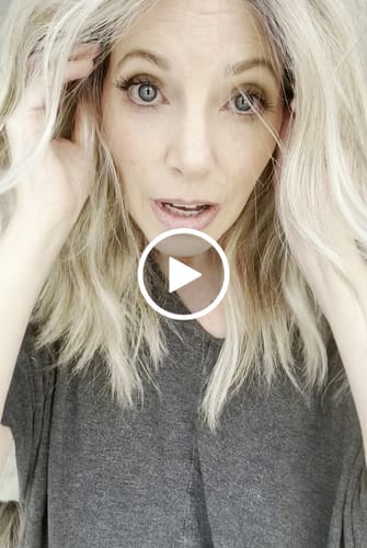 Customer video review of JBEXTENSION KIM MONO Full Monofilament Handmade Full Lace Full Hand Tied Wig 17 Inches Mix Blonde Mono Lace Handmade Futura Fiber Wig with Anti-slip Silicone Strips Glueless Wig KIM MONO - MIX BLONDE【BENDY EAR TABS】