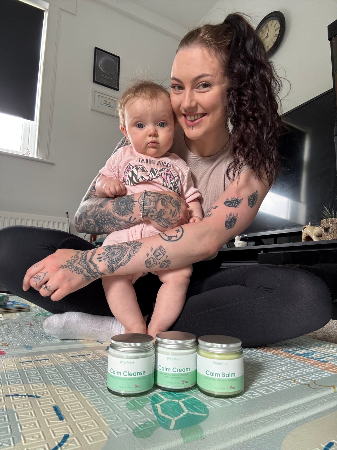 Customer photo review of Calm Skin-Relief Kit