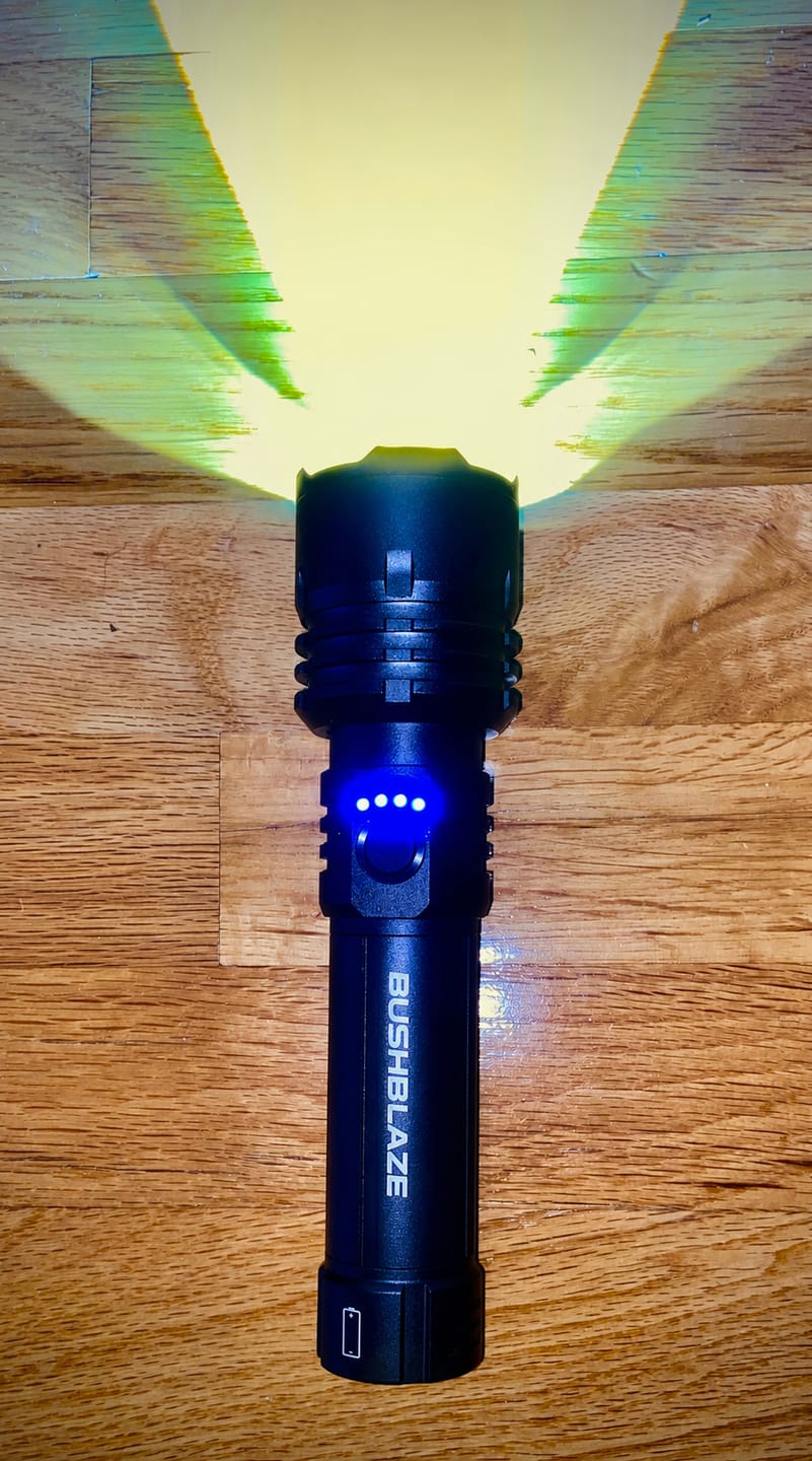 Customer photo review of BUSHBLAZE™ TACTICAL FLASHLIGHT