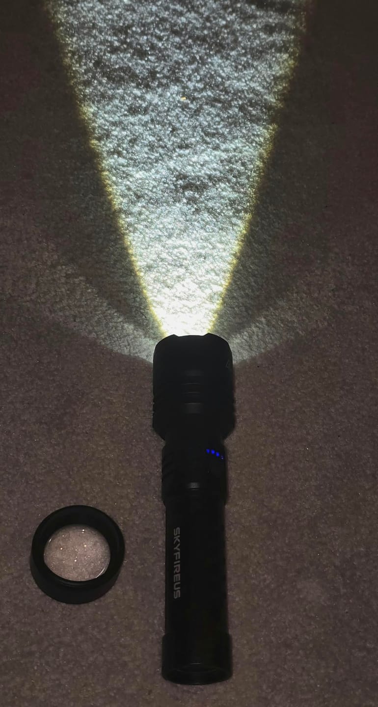 Customer photo review of BUSHBLAZE™ TACTICAL FLASHLIGHT