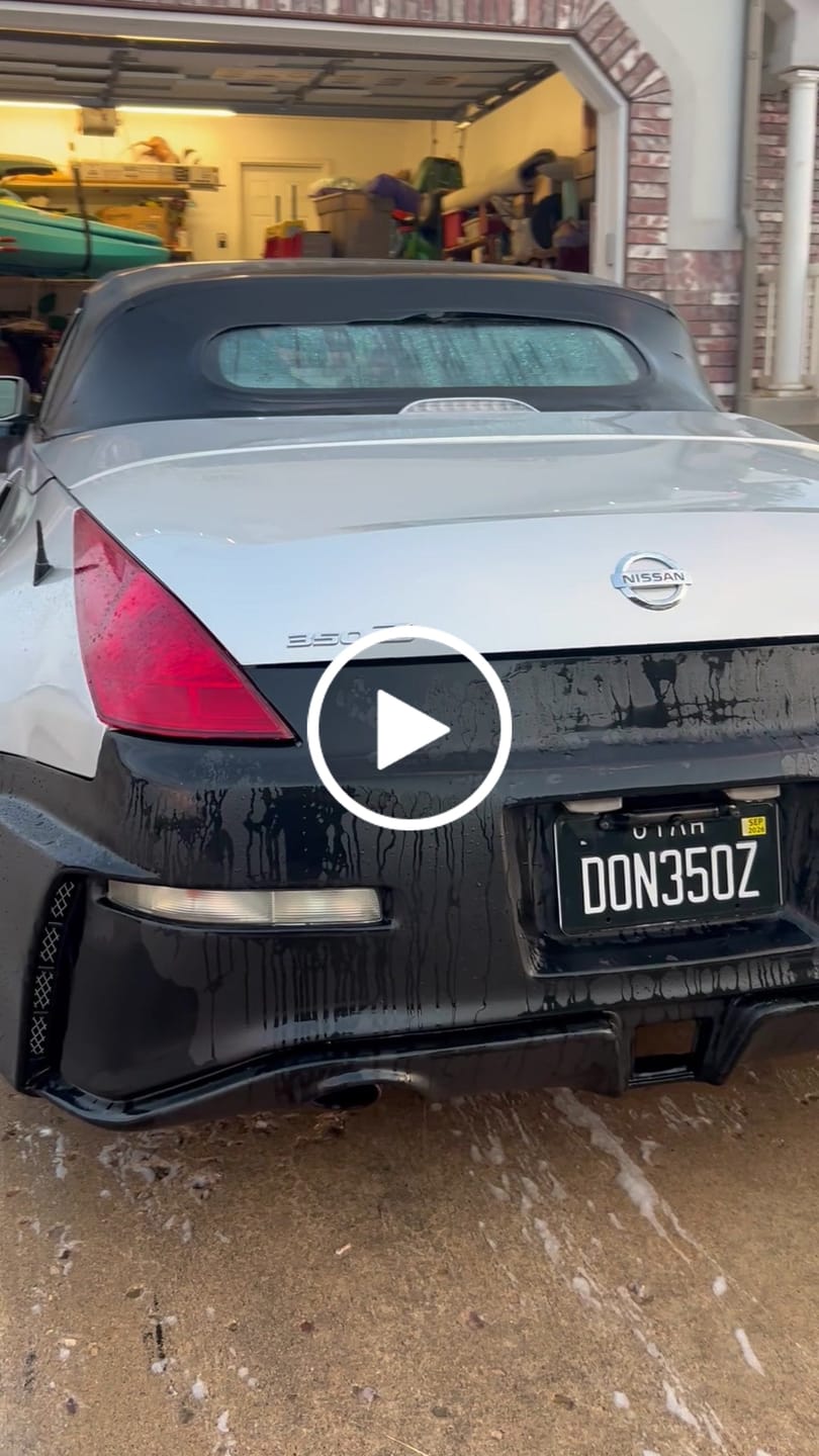 Customer video review of 2003-2008 Nissan 350Z N4 Style Rear Bumper Cover - FRP