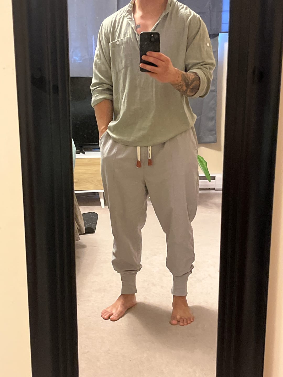 Customer photo review of Gelyu Harem Pants 2.0
