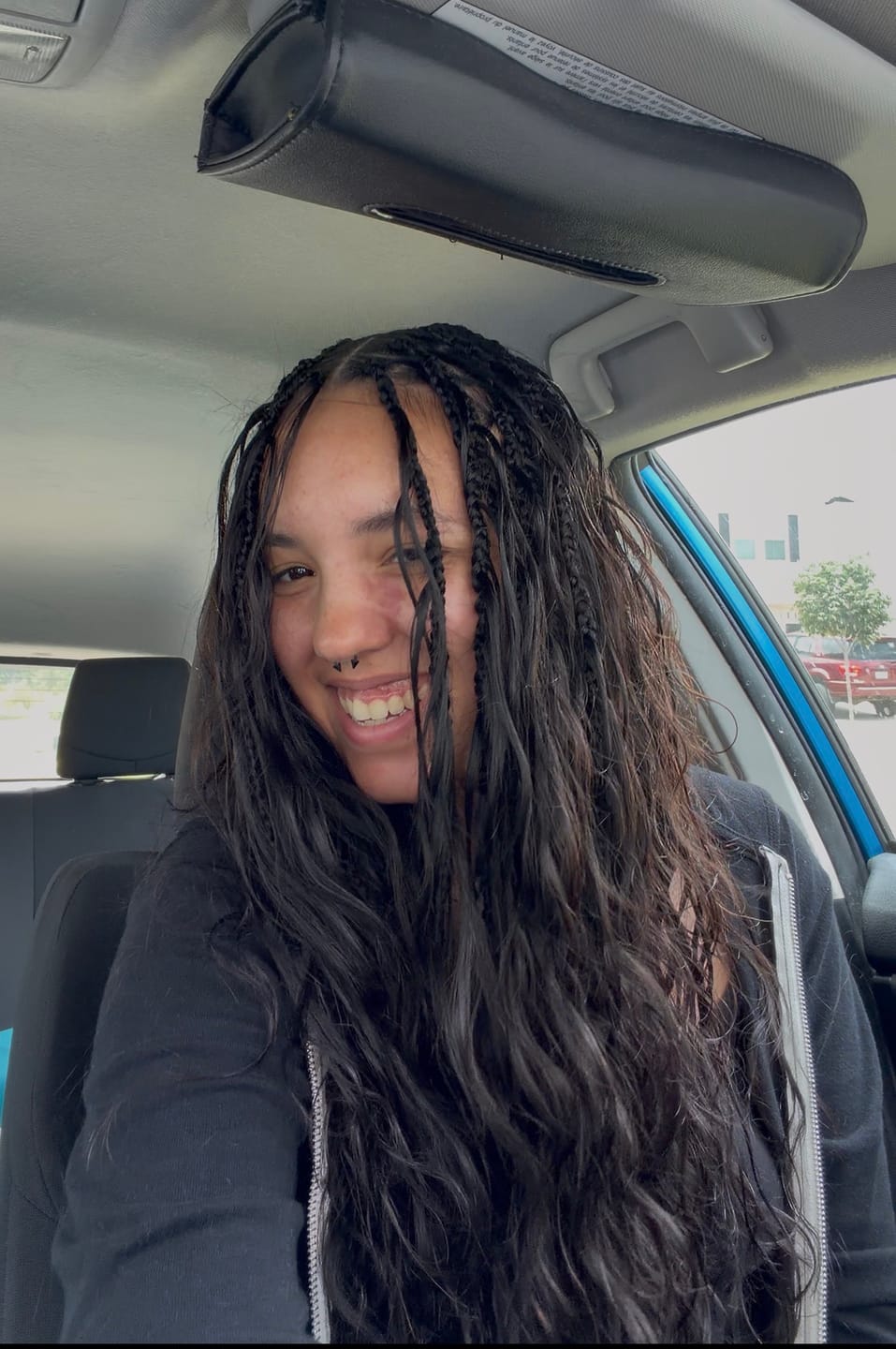 Customer photo review of Body Wave Bulk Hair Extensions for Braiding